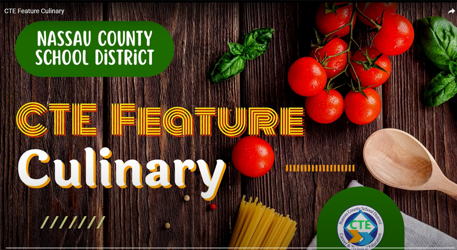 CTE Feature Culinary